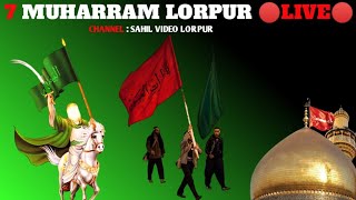 🔴Live🔴Juloos e aza 7 Muharram Lorpur 2023 [upl. by Obel]