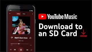 How to download songs to an SD card with YouTube Music [upl. by Madlin]