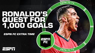 Will Cristiano Ronaldo hold off on retiring until he gets 1000 career goals  ESPN FC Extra Time [upl. by Riana]