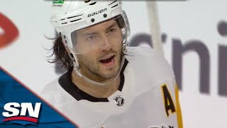 Penguins Kris Letang and Evgeni Malkin Cause Brutal Delayed Penalty Own Goal [upl. by Sito]