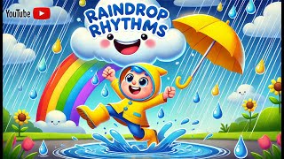 Raindrop Rhythms Fun Songs for Rainy Days  Kids Song  English [upl. by Rowley788]