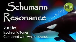 Schumann Resonance 783hz Isochronic Tones With Underwater Sounds and Whales [upl. by Nerahs218]