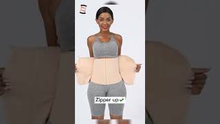 How To Wear A Girdle Waist Trainer Correctly  amazonmusthaves [upl. by Hamal976]