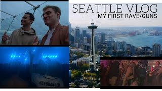 SEATTLE VLOG  CANADIAN BOY TRYS GUNS Rave [upl. by Shorter]