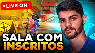 🔥 LIVE FF 🔥 FREE FIRE  AO VIVO 🔥 4X4  6X6 COM INSCRITOS 🔥 SALA PERSONALIZADA 🔥 RG REVELA 150k [upl. by Louise]