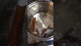 BOIL CINNAMON STICKS shortvideo asmr [upl. by Khorma947]