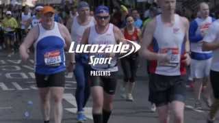 Lucozade Sport Mile 23 takeover  Virgin London Marathon 2013 [upl. by Loutitia163]