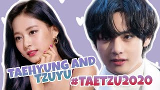 TAEHYUNG AND TZUYU MOMENTS  STAGE INTERATIONS 2020 [upl. by Ajaj978]