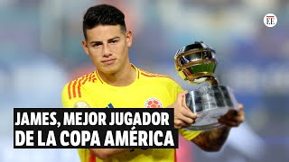 Copa América 2024 James Rodríguez fue el mejor jugador  El Espectador [upl. by Adnauq914]