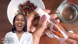 How to Make AllNatural Room Spray with Essential Oils  Homeschool  Everyday Food [upl. by Jonis609]