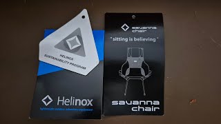 Helinox savanna chair review [upl. by Kosiur182]