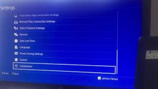 How to factory reset ps4 [upl. by Terena]