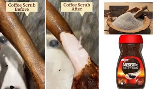 Homemade Body Scrub Recipe for Sun Tan Removal  DIY Scrub for Glowing Face amp Body scrub ✨viral [upl. by Chelsae199]