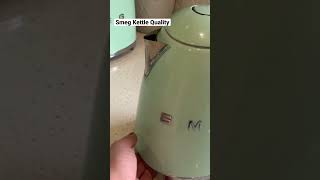 The Smeg Kettle Quality Problems  Kitchen Appliances in Canada [upl. by Quirk]