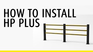 BOPLAN  HP Plus safety barrier how to install [upl. by Aneer]