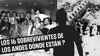 Los 16 Sobrevivientes de la tragedia de los Andes MIRA QUE PASO CON ELLOS [upl. by Ives86]