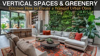 2024 Urban Oasis Ideas Transform Your Home with Tranquil Vertical Garden Spaces amp Greenery Paradise [upl. by Ahsiliw]