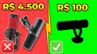 NÃO COMPRE o microfone do Flow ou do Casimiro qual microfone comprar [upl. by Ardel948]