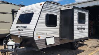 LIKE NEW 2022 KZ Sportsmen 181BHS travel trailer [upl. by Ibur263]