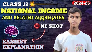 NATIONAL INCOME and RELATED AGGREGATES class 12 ONE SHOT Macroeconomics  COMMERCEEDUCATOR [upl. by Derek]