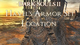 Dark Souls 2  Where to Find Havels Armor Set amp Greatshield in The Gutter [upl. by Andre]