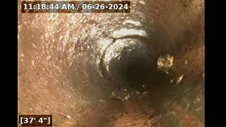 Video Sewer Camera Footage 20242817 [upl. by Falconer738]