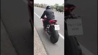 Ducati 959 panigale SC project exhaust sound❤️🤤…ducati panigale 959panigale [upl. by Aicella]