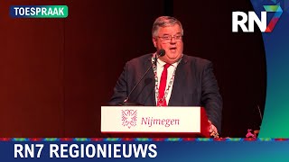 Nieuwjaarstoespraak 2024 Hubert Bruls Gemeente Nijmegen  RN7 REGIONIEUWS [upl. by Jacquenetta272]