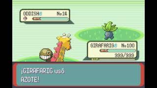 POKEMON EMERALD  GIRAFARIG  AZOTE  FLAIL [upl. by Arac728]