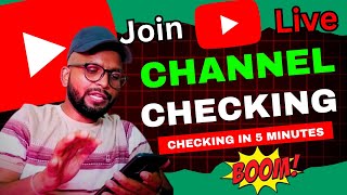 Live Channel Checking 06OCT2024  Get free 1000 subscribers  youtubeshorts youtubeshorts [upl. by Kristo502]