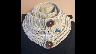 CUELLO O BUFANDA INFINITA A CROCHET UNISEX [upl. by Mariquilla389]