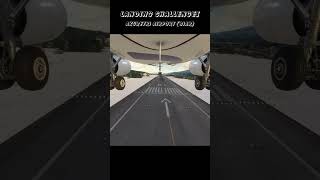 landing challenges msfs Akureyri Airport BIAR [upl. by Ytirahc]