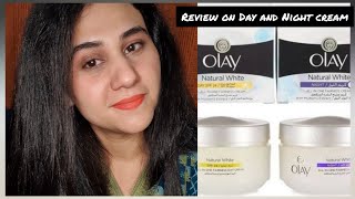 Day and Night cream of OlayProduct Reviewskincare tutorial Olay Natural WhiteFairness Reviewolay [upl. by Stauder]