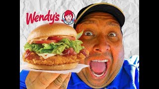 Wendys® Southwest Avocado Chicken Sandwich REVIEW [upl. by Garber417]