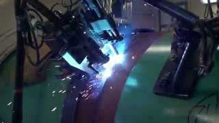 Pipeline Welding  Automatic Welding  Complete Pass  Differnet View [upl. by Ettenal]