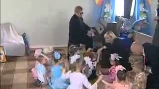 Elton John plays piano and sings quotCircle of Lifequot for orphan children in Ukraine [upl. by Shugart938]