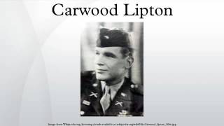 Carwood Lipton [upl. by Horter]