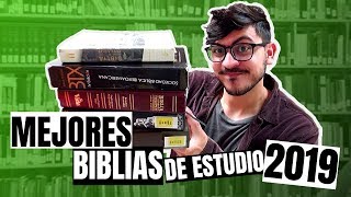 MEJORES Biblias de Estudio 2019  GIVEAWAY Recomendaciones [upl. by Vincenz]