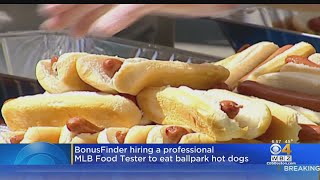 Professional MLB Food Tester Wanted To Eat Ballpark Hot Dogs [upl. by Hanser]