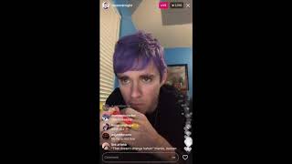 Awsten Knight IG livetstream 42318 [upl. by Conchita]