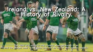 Ireland vs New Zealand A History of Rivalry [upl. by Fransisco]