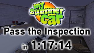 My Summer Car Pass the Inspection in 11714 [upl. by Abihsot]