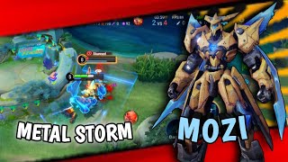 Metal Storm Mozi Skin Gameplay  Buat Lawan Auto kesel Lewat Skill Stunnya [upl. by Elaynad]