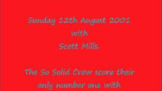 BBC Radio 1 Top 40 Countdown  Sunday 12th August 2001  So Solid Crew [upl. by Christabelle]