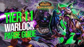 WARLOCK Guide to Parse in T11  MACROS INSIDE  Cataclysm Classic 2024 [upl. by Neih]