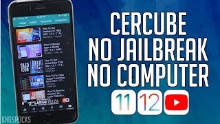 Get CerCube YouTube iOS iOS 13  134  12  11 Videos amp Music Offline FREE No Jailbreak  PC [upl. by Ardnwahsal143]