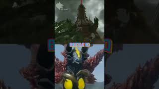 Zeppandon vs Maga Orochi Collab WPokeFiveKingEdiTzZshortsGodzilladebateUltramankaiju [upl. by Ariak]