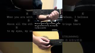 My Sacrifice  Creed  Easy Guitar Chords Tutorial For Beginners CHORDS amp LYRICS guitarlesson [upl. by Kayla]