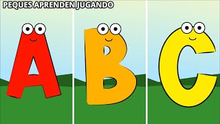 El abecedario para niños en español Palabras con las letras de la A a la Z Peques Aprenden Jugando [upl. by Isabeau]