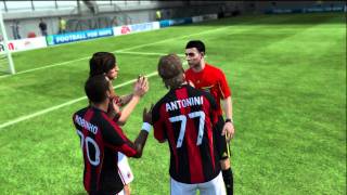 FIFA 11  You Pick I Play  LA Galaxy Vs AC Milan [upl. by Melcher868]